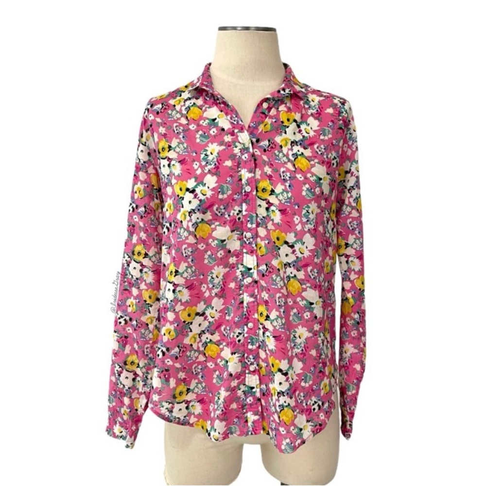 Anthropologie- Holding Horses Isla Floral Shirt 4